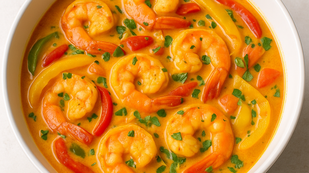 Exotic Brazilian Moqueca de Camarão (Bahian Shrimp Stew)