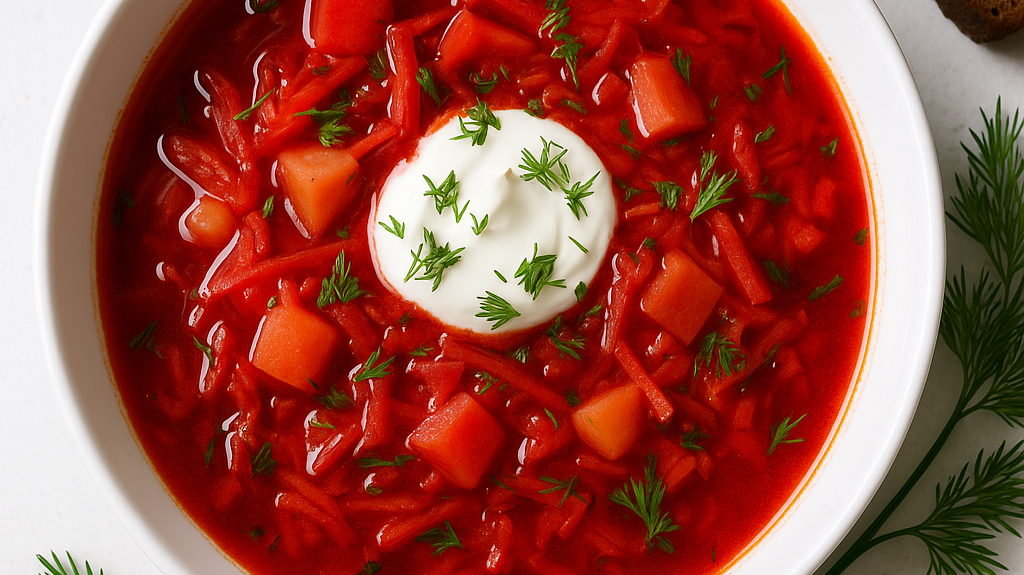 Russian Beet Borscht
