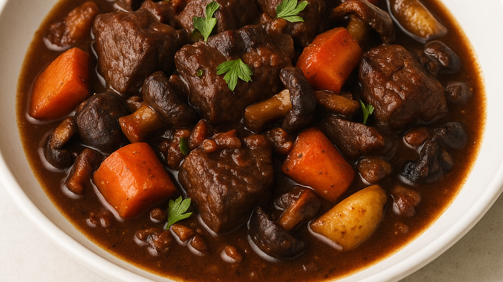 Maple Bison Bourguignon