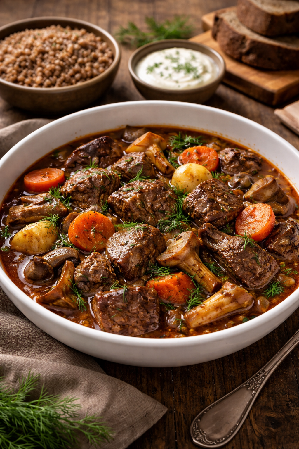 Siberian-Inspired Venison Zharkoye