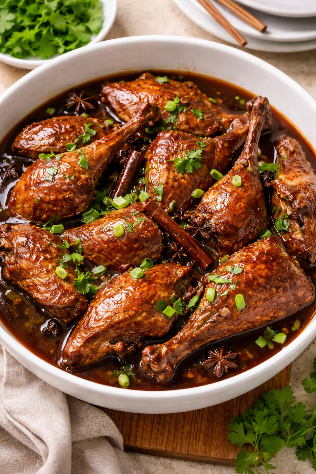 Five-Spice Red-Braised Duck