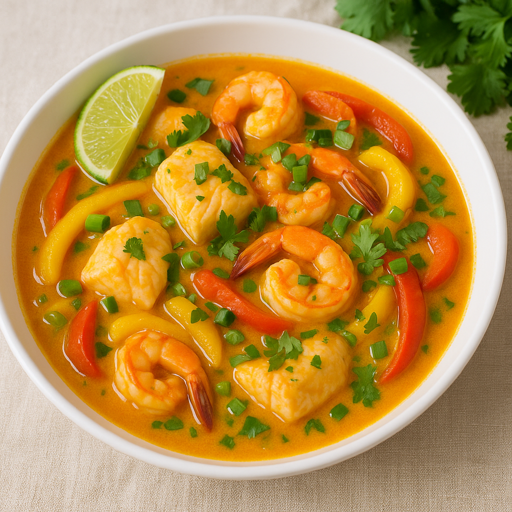 Moqueca Baiana (Brazilian Seafood Stew)