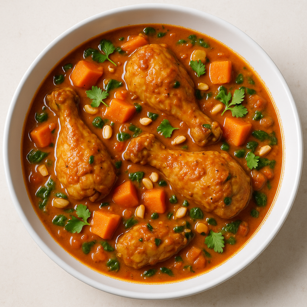 West African Chicken Peanut Stew