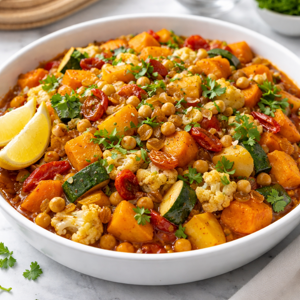 Exotic Moroccan Vegetable Tagine