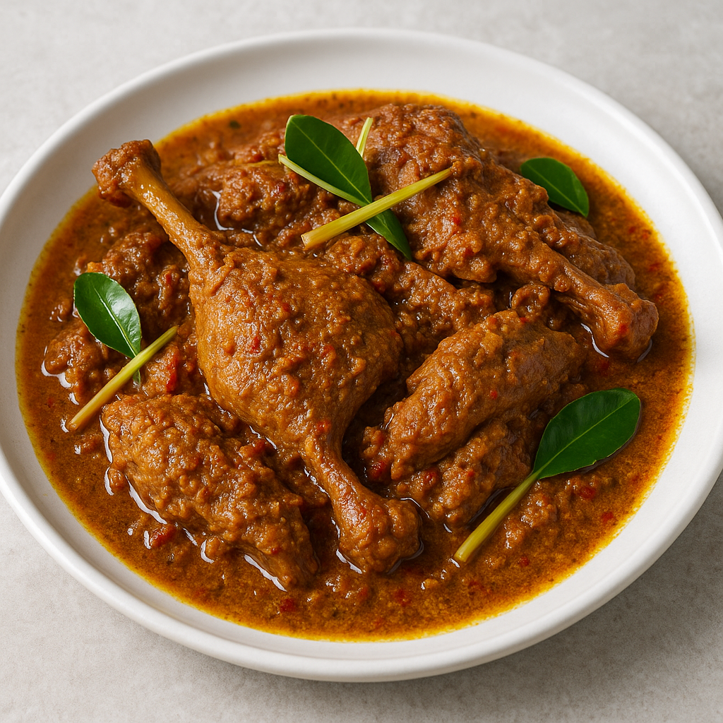 Balinese Spiced Duck (Bebek Betutu)