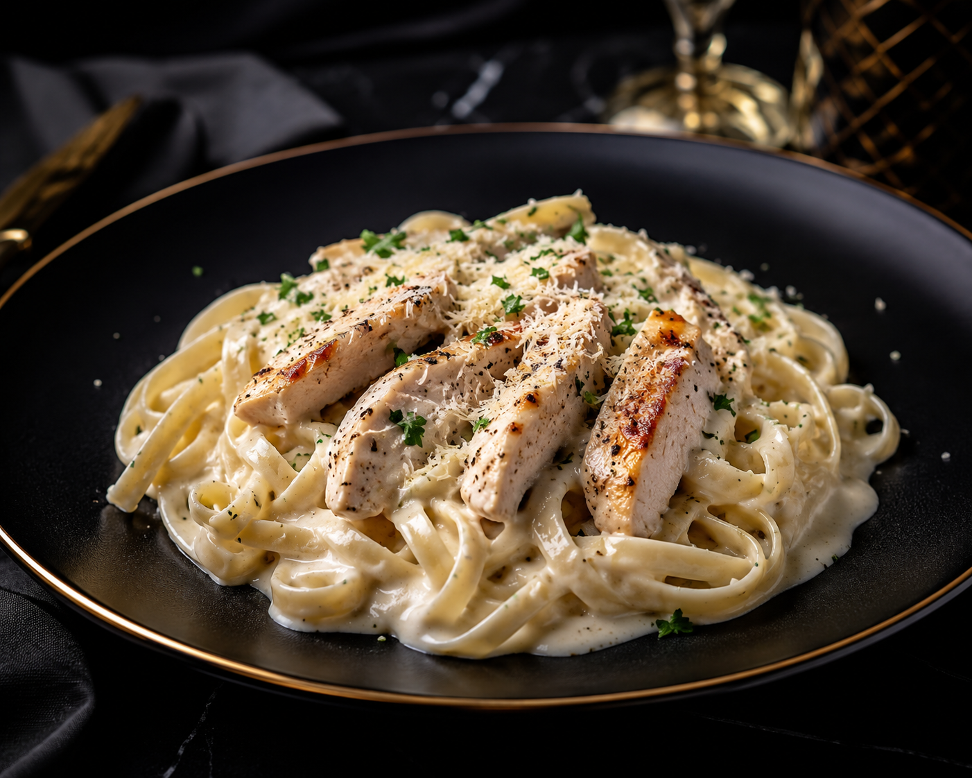 Chicken Alfredo Pasta
