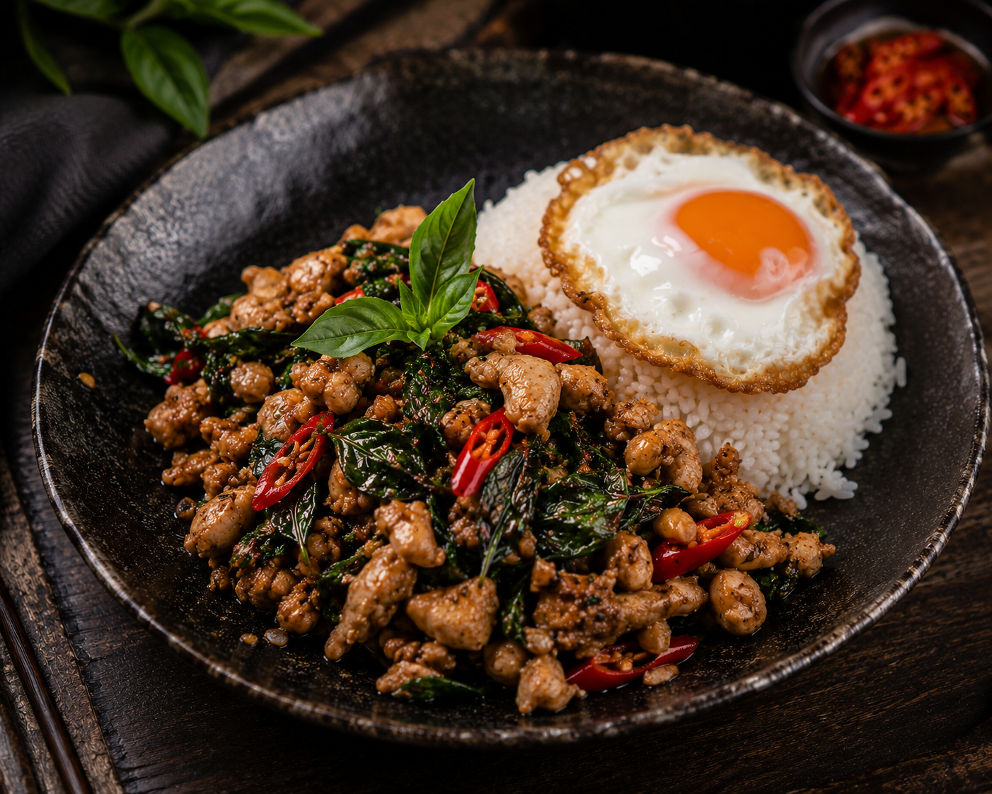 Thai Basil Chicken (Pad Krapow Gai)