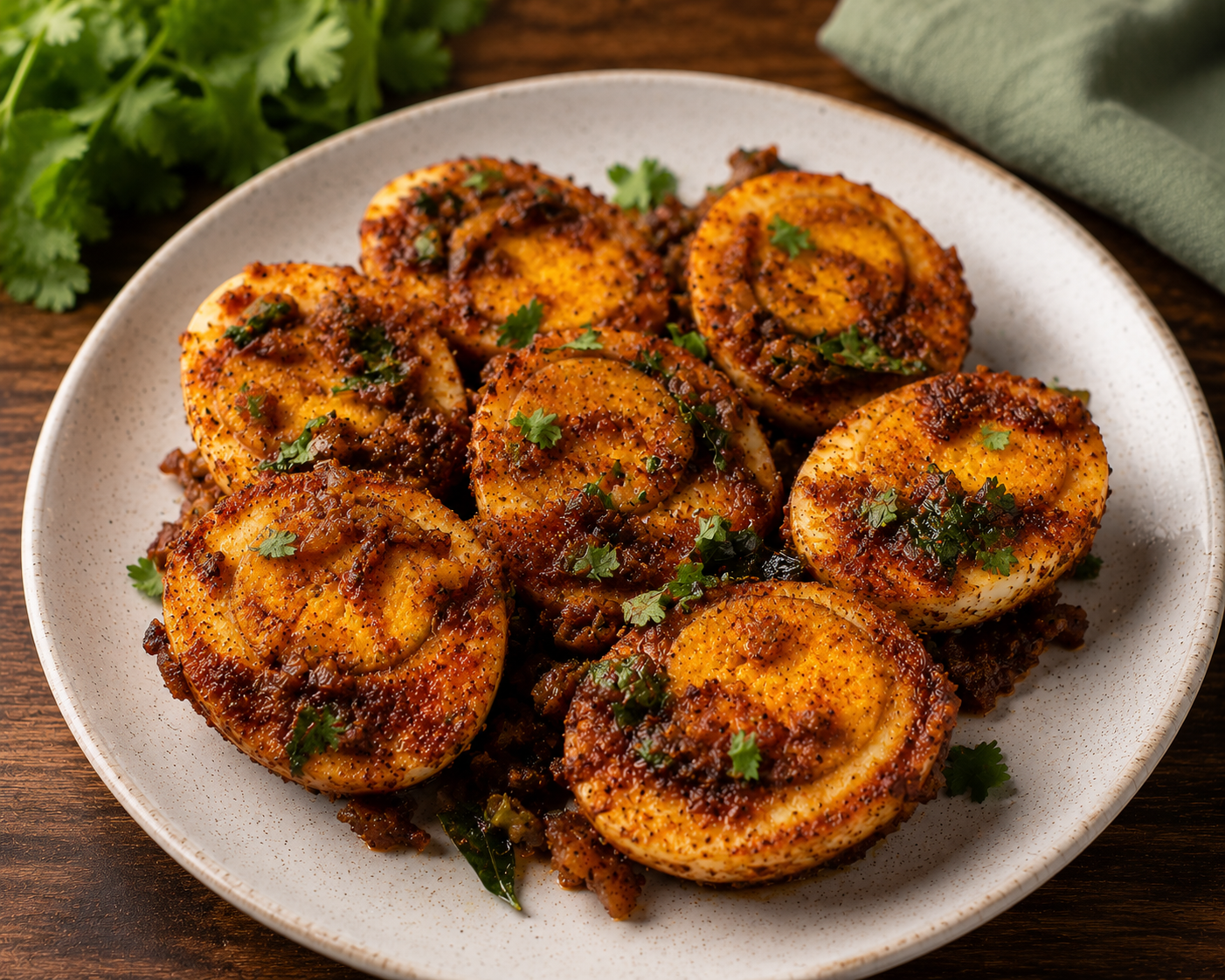 5‑Ingredient Masala Egg Fry
