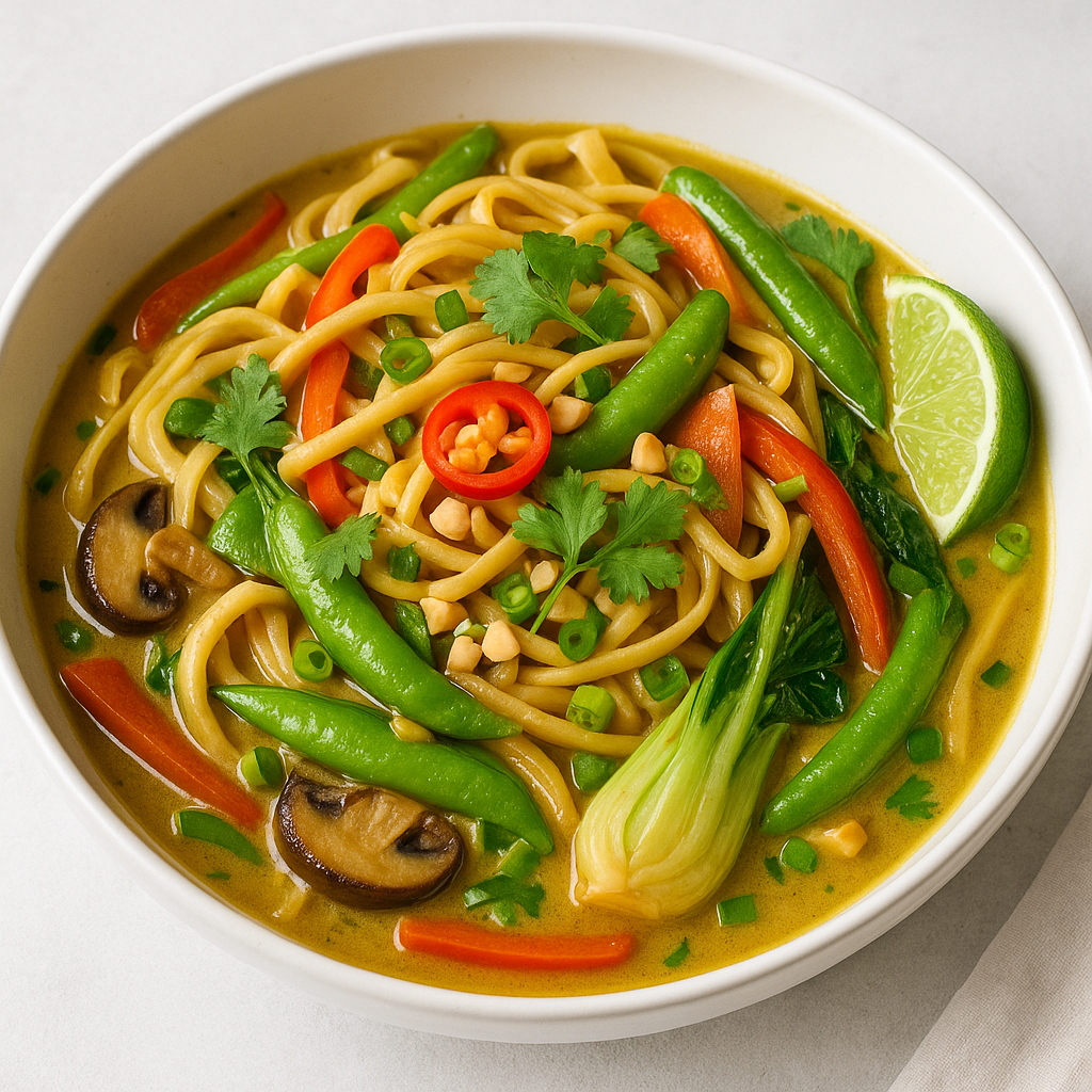 Coconut Lemongrass Noodles