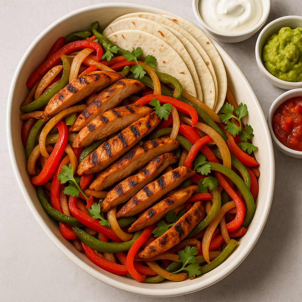 Family Chicken Fajitas