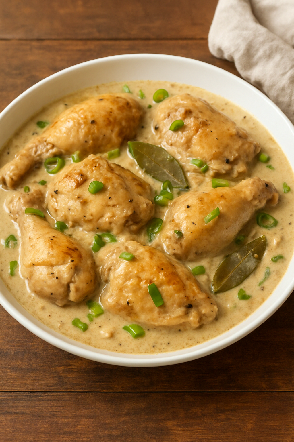 Chicken Adobo sa Gata (Adobo with Coconut Milk)