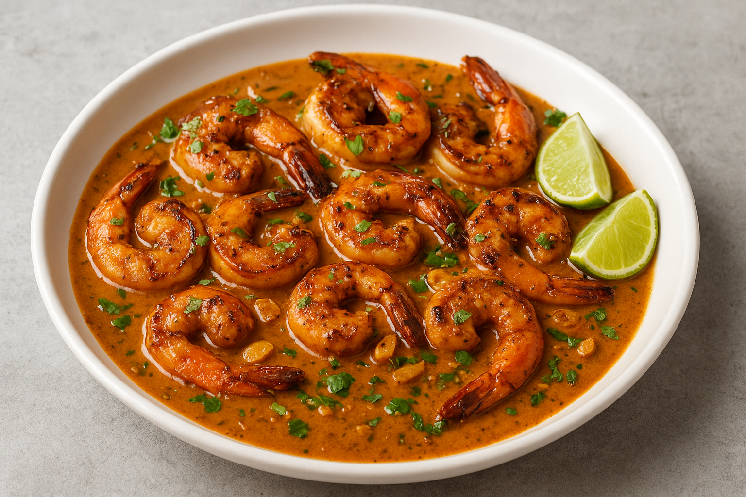 Grilled Adobo Coconut Ginger Prawns