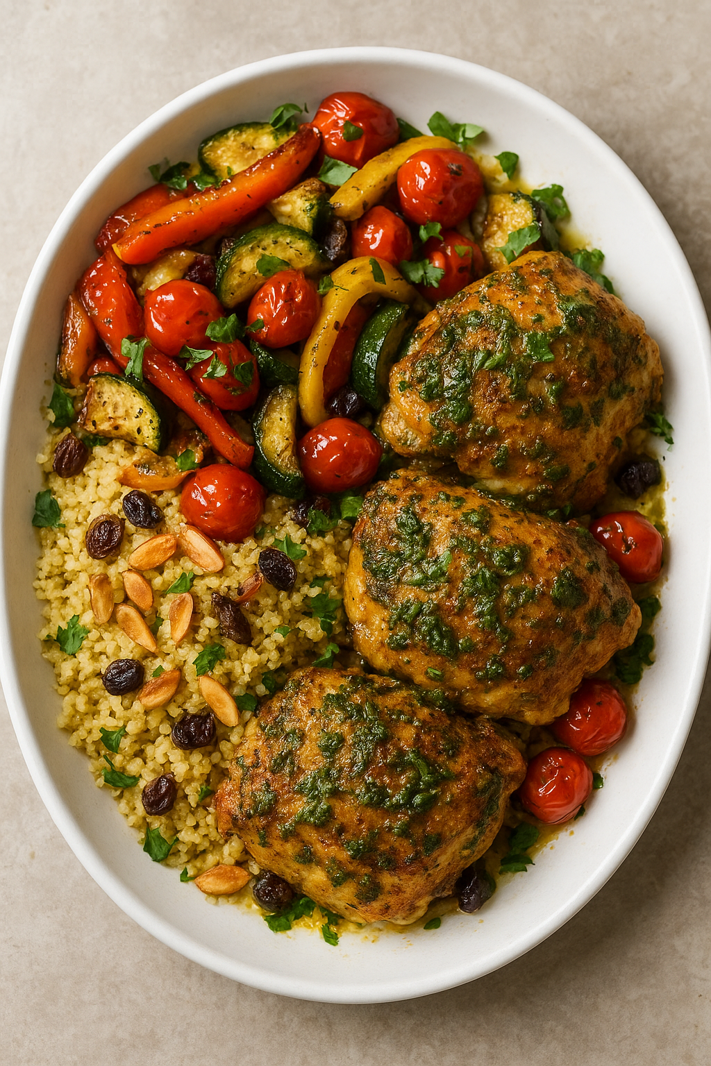 Churrasco-Style Grilled Beef with Chimichurri & Yuca Fries
