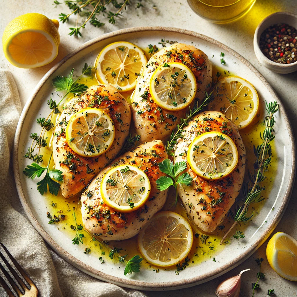 Waterless Lemon Herb Chicken Breast