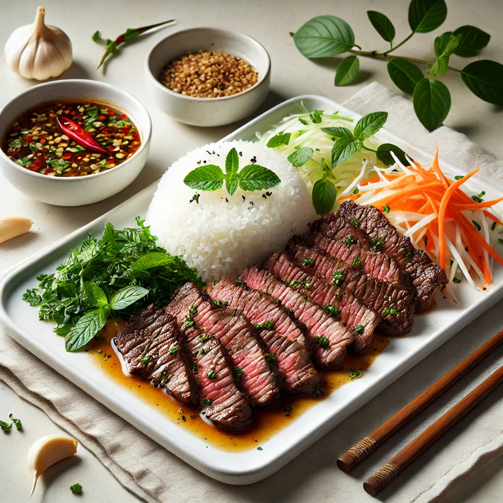 Vietnamese Lemongrass Beef (Bò Nướng Xả)