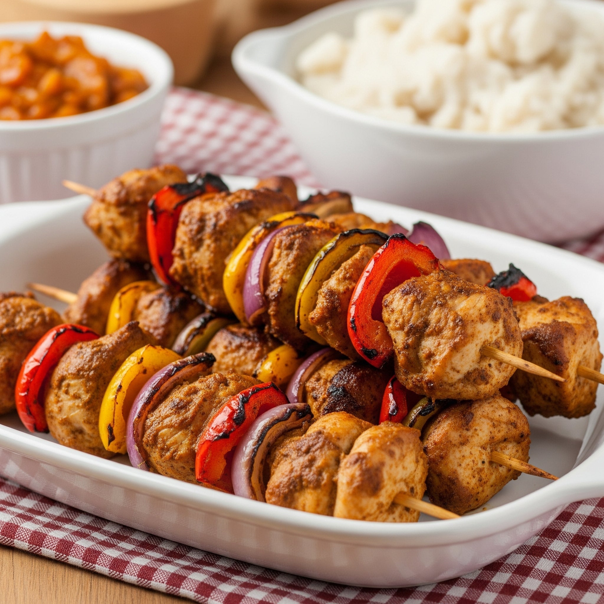 South African Chicken Sosaties